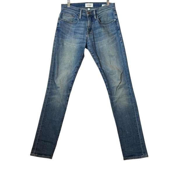 Men’s Frame Denim Blue Slim Jeans with Modern Cut 29 - Picture 1 of 11